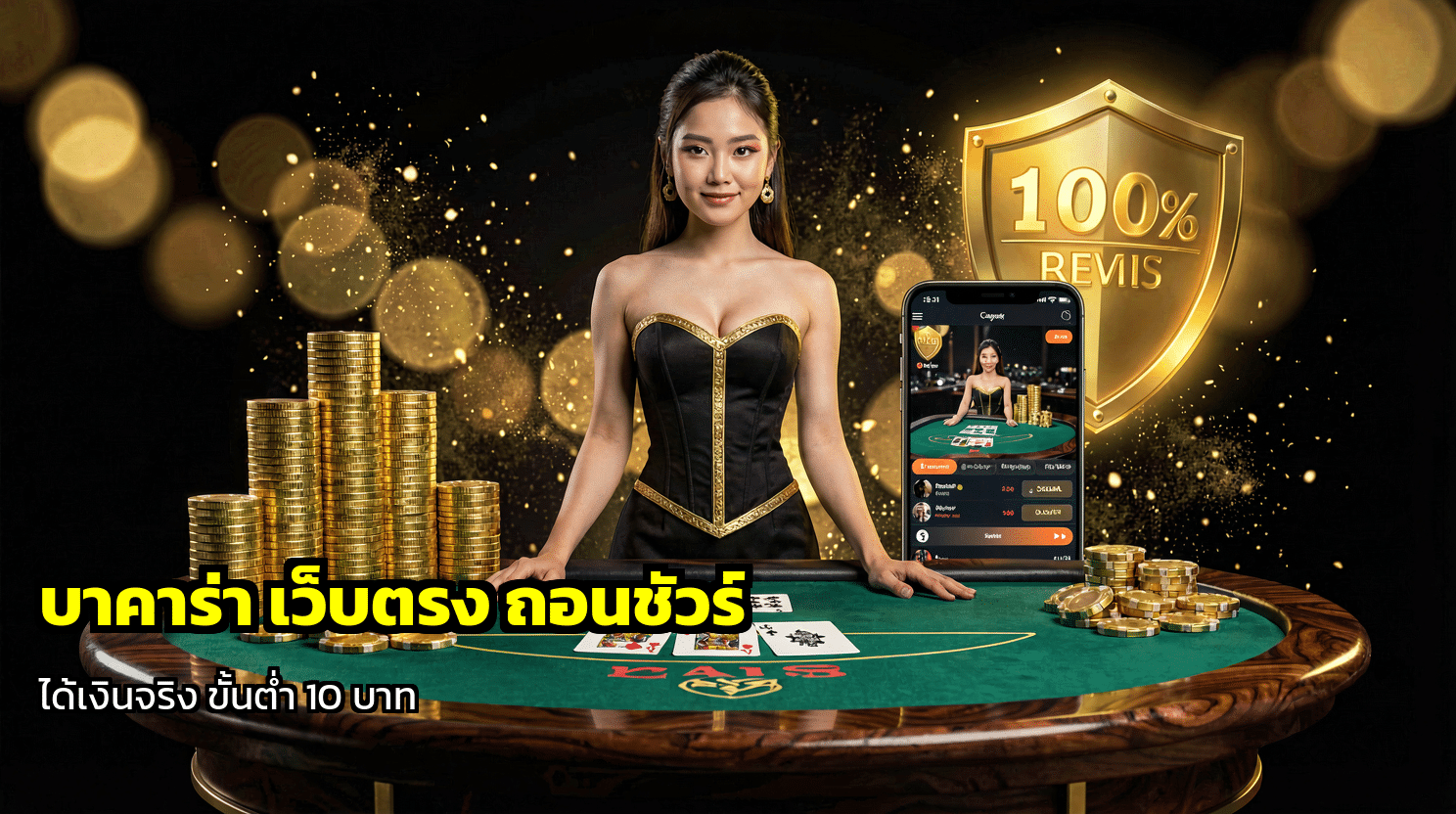 บาคาร่า เว็บตรง ถอนชัวร์