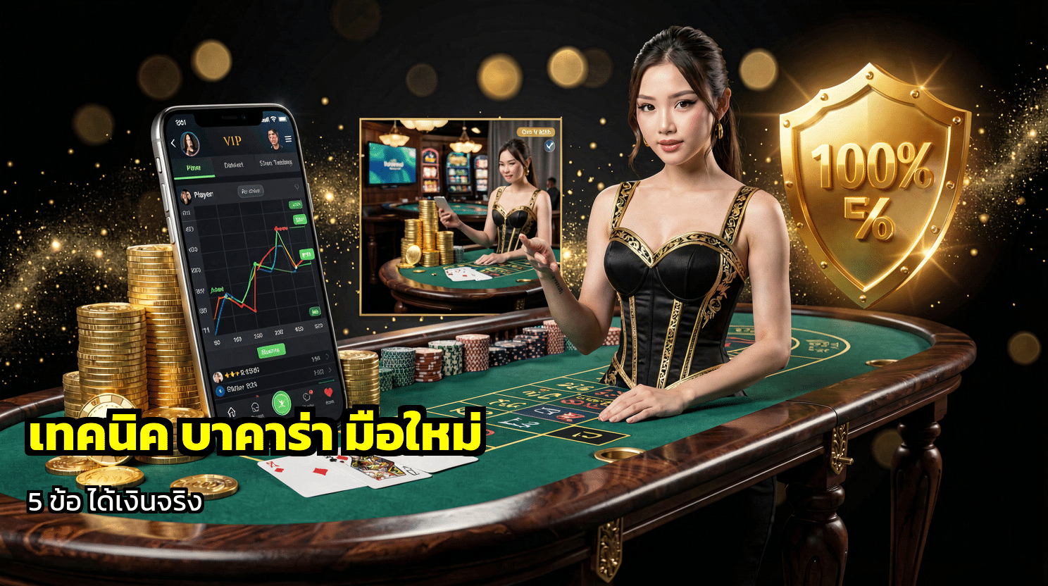 เทคนิค บาคาร่า มือใหม่
