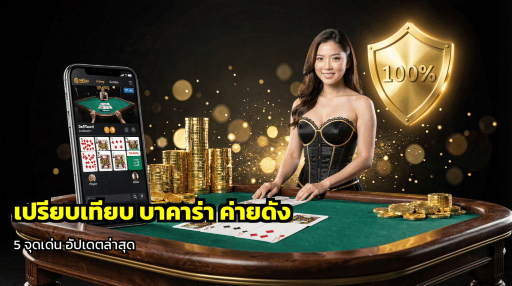 เปรียบเทียบ บาคาร่า ค่ายดัง