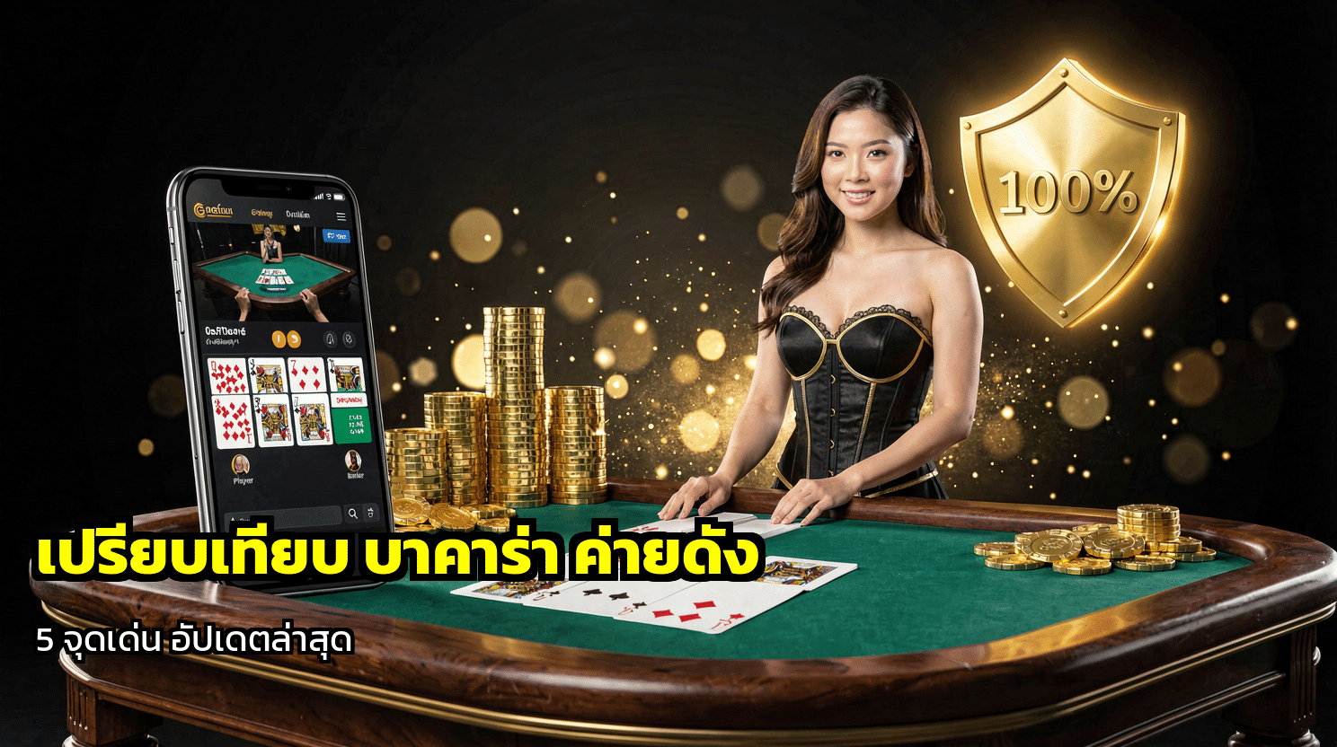 เปรียบเทียบ บาคาร่า ค่ายดัง